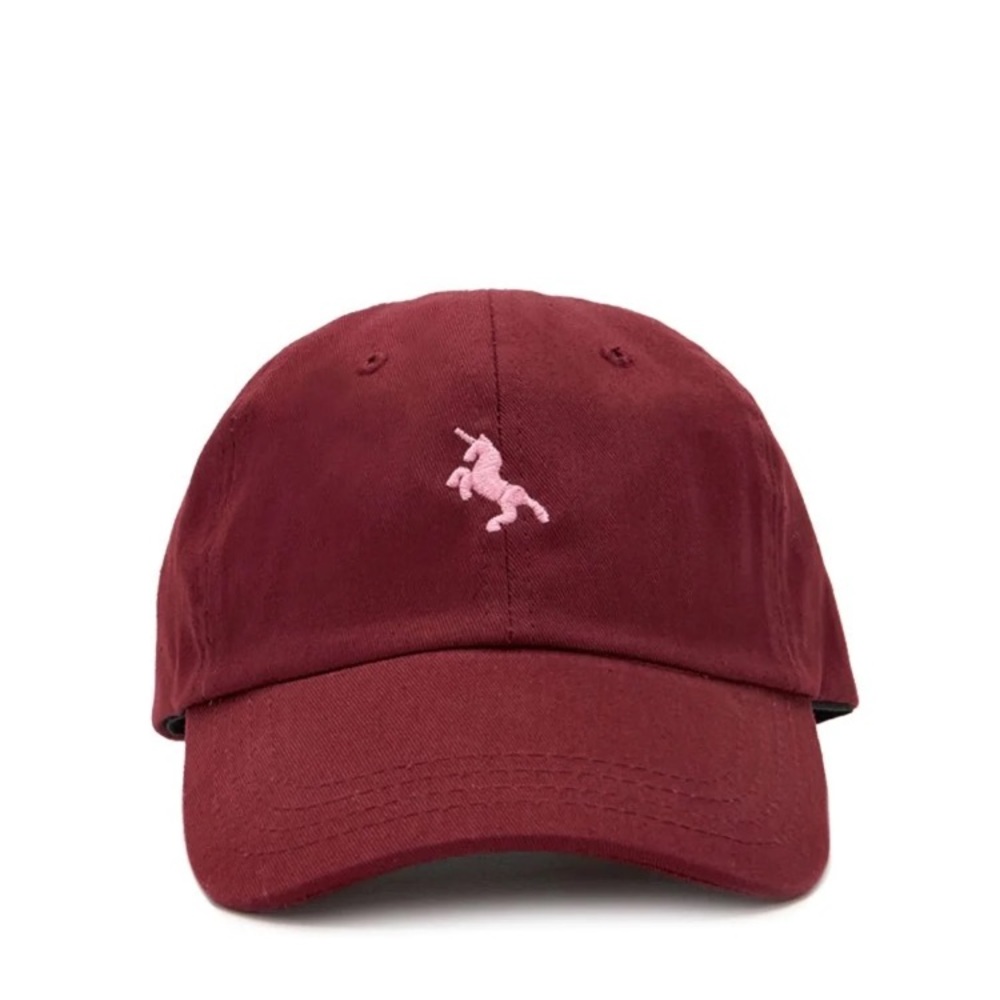 Forever 21 Embroidered Unicorn Baseball Hat